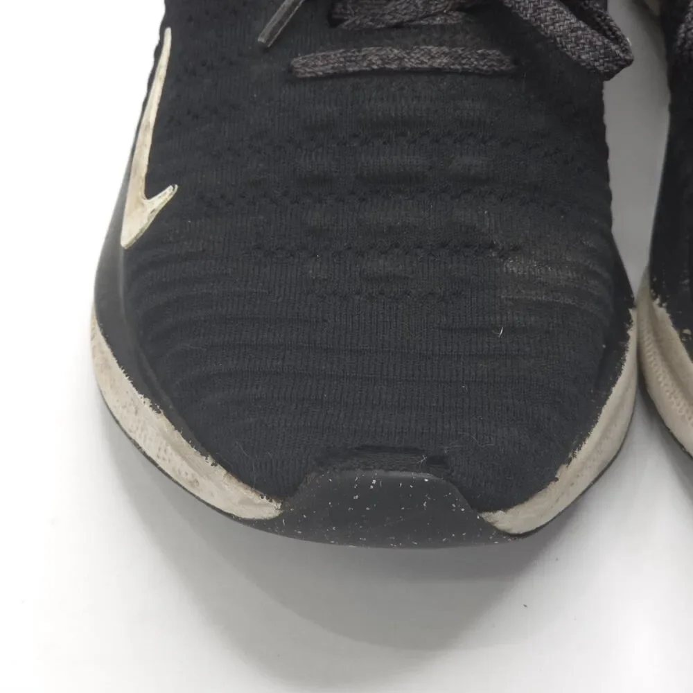 Nike ReactX Infinity Run 4 Black Athletic Road Sneakers DR2665 001 Size 8.5